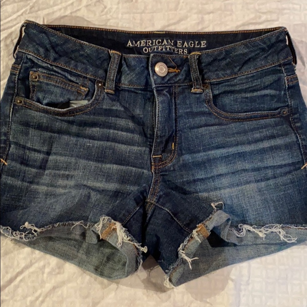 American eagle jean shorts